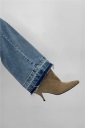 jeans modello wide leg bijoux